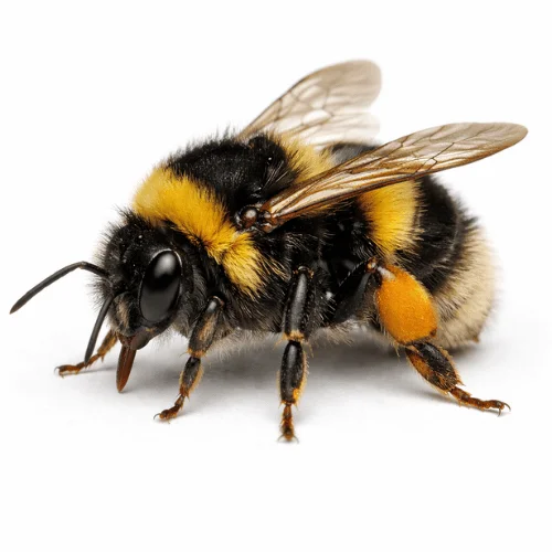 Bumble bee active in Queensland gardens and outdoor environments