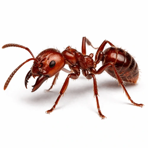 Common meat ant pest active in Queensland outdoor environments