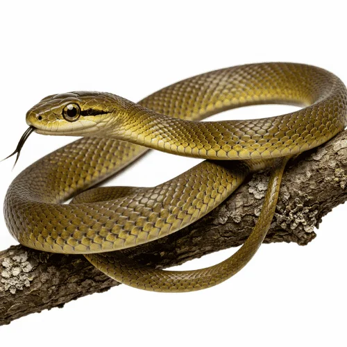 Common tree snake found in Queensland gardens and vegetation